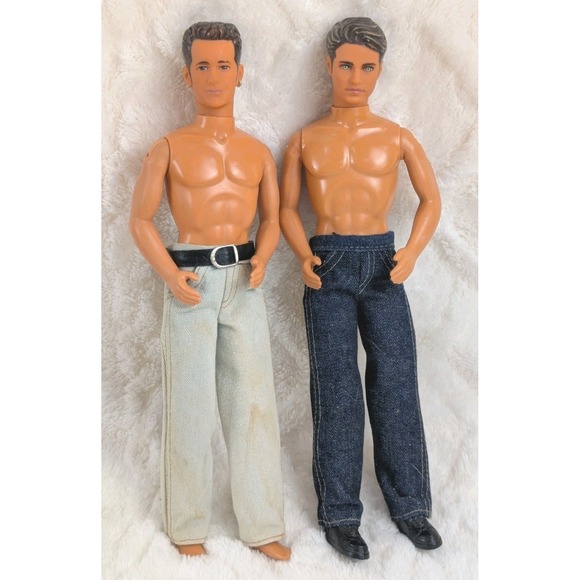 Mattel Other - Lot 2 Ken Dolls Mattel 1968 Body Dylan McKay Brandon Walsh 90210 Style